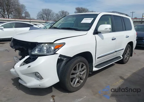 2013 Lexus Lx 570 z USA, uszkodzony, nr VIN JTJHY7AX1D4091789